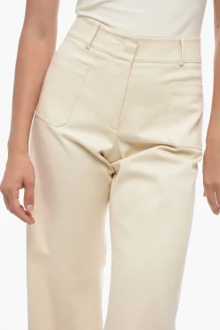 Outlet Pantaloni NINA Wide-Leg in Denim Donna Pantaloni