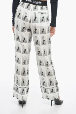 Fashion Pantaloni Pajama MIRAGE con Logo All-Over Donna Pantaloni