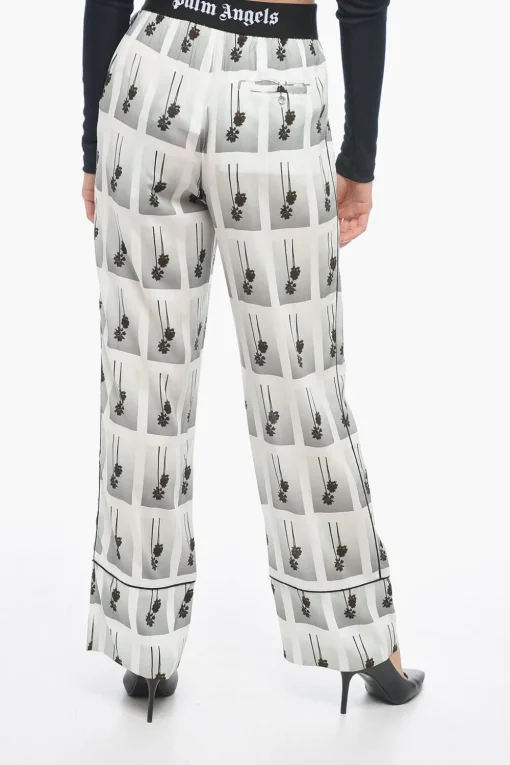 Fashion Pantaloni Pajama MIRAGE con Logo All-Over Donna Pantaloni