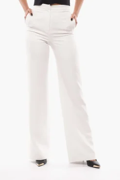 Sale Pantaloni Palazzo A Vita Alta Donna Pantaloni