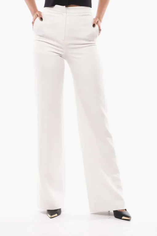 Sale Pantaloni Palazzo A Vita Alta Donna Pantaloni