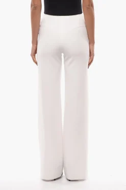 Sale Pantaloni Palazzo A Vita Alta Donna Pantaloni