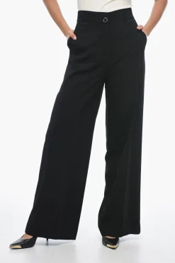 Best Pantaloni Palazzo con Chiusura a Scomparsa Donna Pantaloni