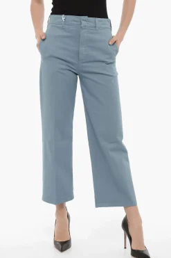 Pantaloni Palazzo Crop a Tinta Unita>Department 5 Online