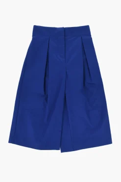 New Pantaloni Palazzo HERMIA A Doppia Pince con Abbottonatura Nascosta Abbigliamento