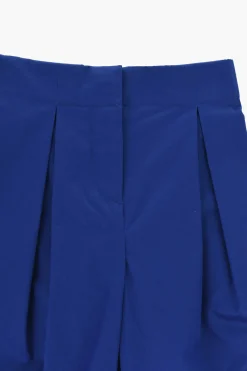 New Pantaloni Palazzo HERMIA A Doppia Pince con Abbottonatura Nascosta Abbigliamento