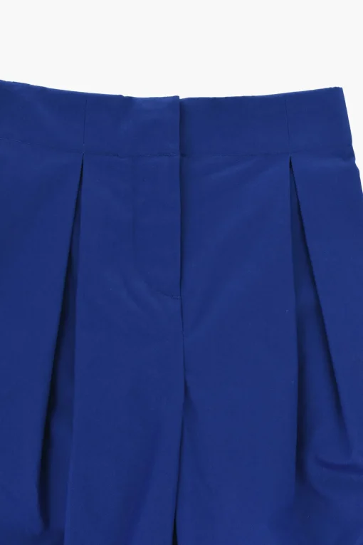 New Pantaloni Palazzo HERMIA A Doppia Pince con Abbottonatura Nascosta Abbigliamento