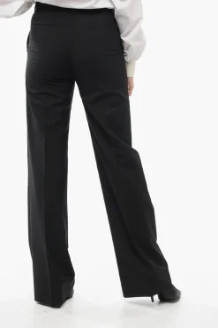Pantaloni Palazzo in Lana>Valentino Sale