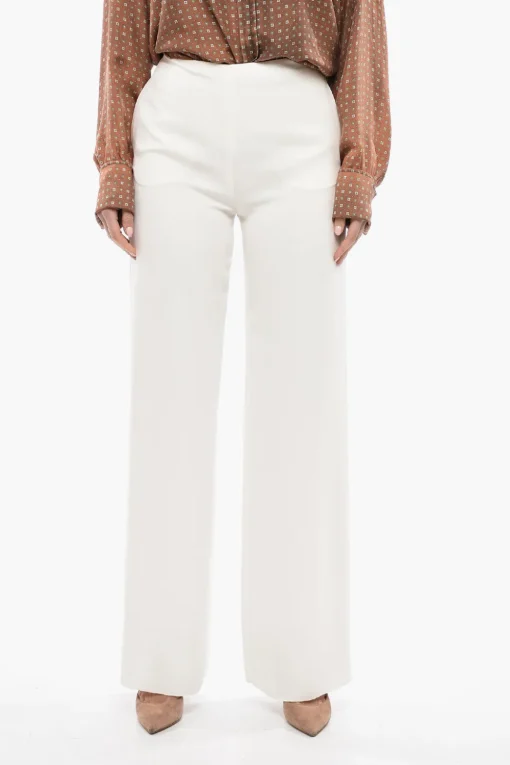 Pantaloni Palazzo in Seta>Valentino Best