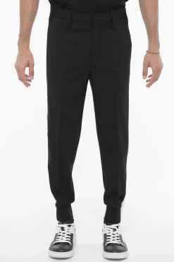 New Pantaloni Piping JACK Slim Fit Uomo Pantaloni