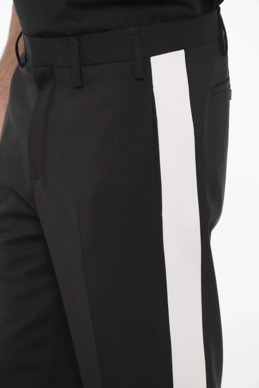 New Pantaloni Piping JACK Slim Fit Uomo Pantaloni