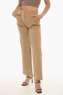 Pantaloni PISA In Misto Lana con Passanti>The Garment Outlet