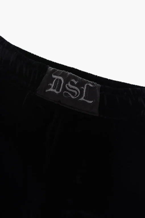 New Pantaloni PKARAL in velluto con banda laterale a contrasto Abbigliamento