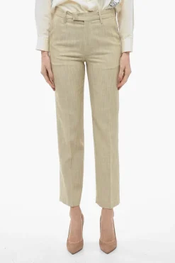 New Pantaloni PLAZA a Gamba Diritta Donna Pantaloni