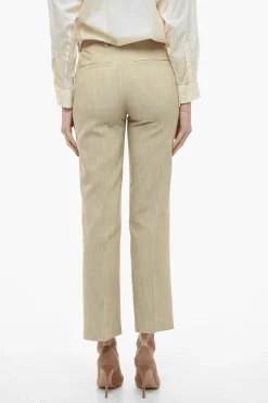New Pantaloni PLAZA a Gamba Diritta Donna Pantaloni