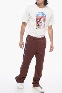 Outlet Pantaloni P-ZAMPOCK Con Zip Laterali Uomo Pantaloni