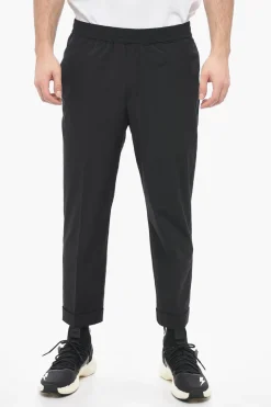 Pantaloni REM in Nylon con Elastico in Vita>Neil Barrett Outlet