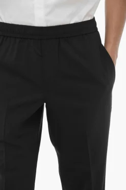 Pantaloni REM Slim Fit a Vita Bassa con Elastico in Vita></noscript>Neil Barrett Sale