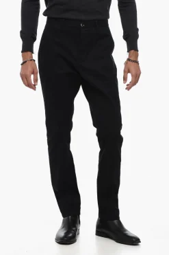 Pantaloni SAMURAY Slim Fit in Misto Lana>Nine In The Morning New
