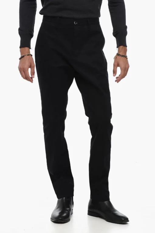 Pantaloni SAMURAY Slim Fit in Misto Lana>Nine In The Morning New