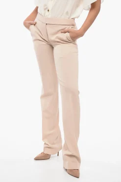 Pantaloni Sartoriali a Vita Bassa con Slim Fit>Stella McCartney Best