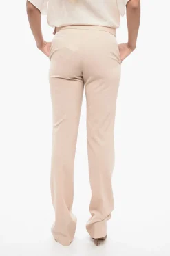 Pantaloni Sartoriali a Vita Bassa con Slim Fit>Stella McCartney Best