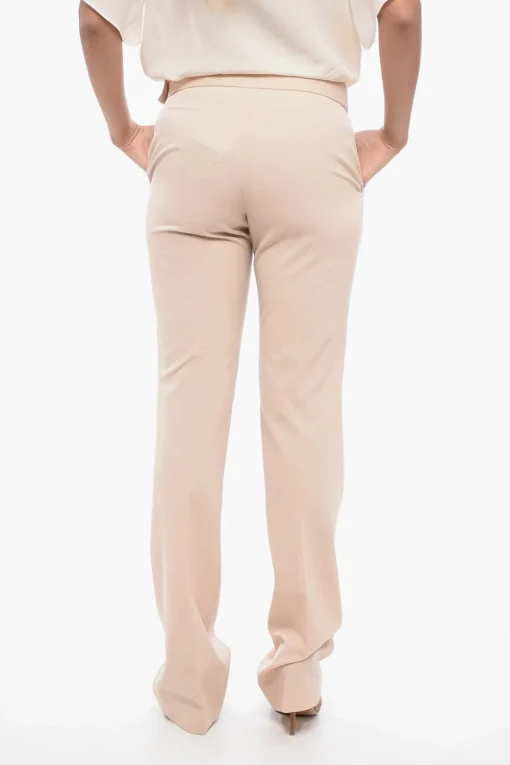 Pantaloni Sartoriali a Vita Bassa con Slim Fit>Stella McCartney Best