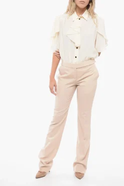 Pantaloni Sartoriali a Vita Bassa con Slim Fit></noscript>Stella McCartney Best