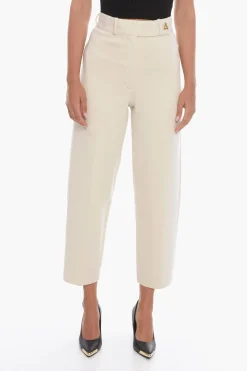 Online Pantaloni Sartoriali MADELEINE in Maglia di Viscosa Donna Pantaloni