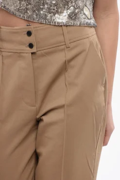 Discount Pantaloni SEVENH in Misto Lana a Vita Alta Donna Pantaloni