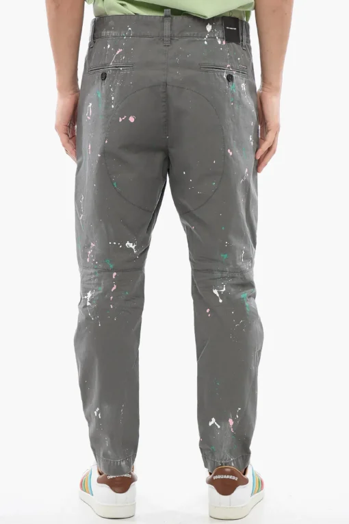 Pantaloni SEXY CHINO Effetto Vernice>Dsquared2 Clearance