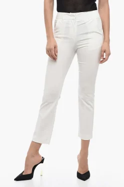Pantaloni Skinny a Una Pince>EDRA Outlet