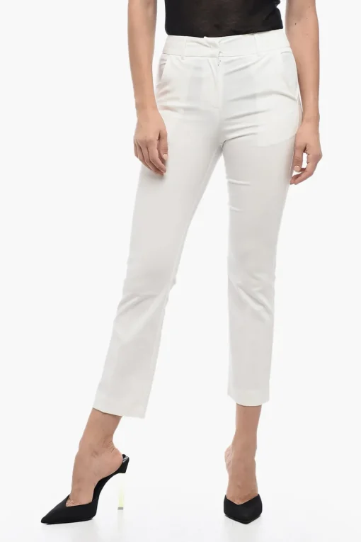 Pantaloni Skinny a Una Pince>EDRA Outlet