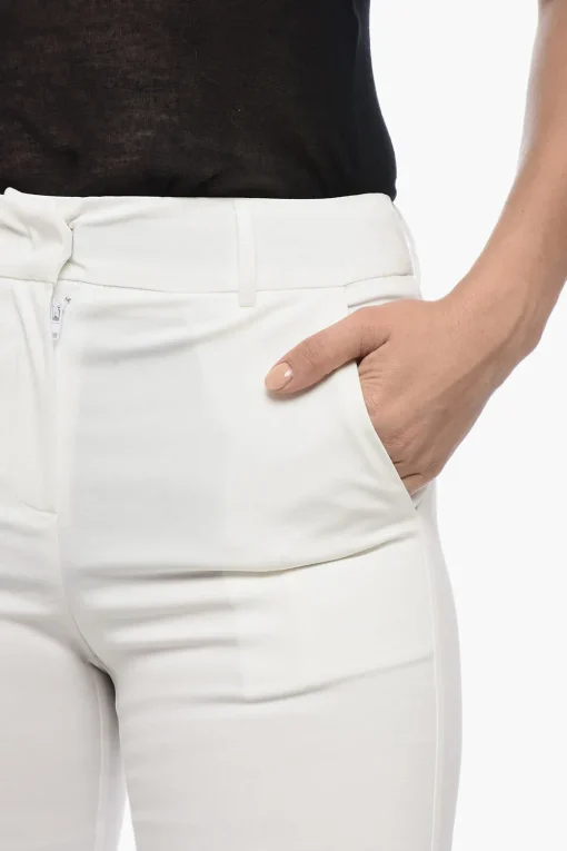 Pantaloni Skinny a Una Pince>EDRA Outlet