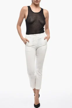 Pantaloni Skinny a Una Pince></noscript>EDRA Outlet