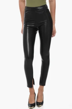 Sale Pantaloni Skinny in Ecopelle Donna Pantaloni