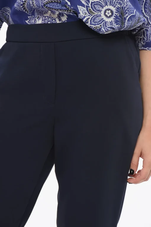 Hot Pantaloni Slim con Risvolti Donna Pantaloni