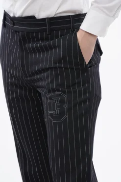 Pantaloni Slim Fit 23 in Misto Lana Gessata></noscript>Off-White Outlet