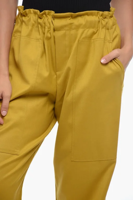 Pantaloni Slim Fit Vita Alta>EDRA Discount
