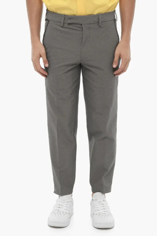 Pantaloni Slim Fit a Vita Regolare con Passanti>Neil Barrett Best
