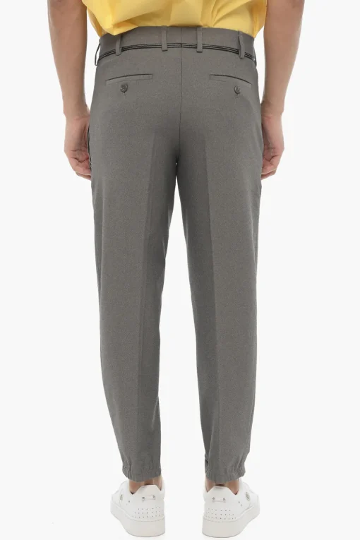 Pantaloni Slim Fit a Vita Regolare con Passanti>Neil Barrett Best