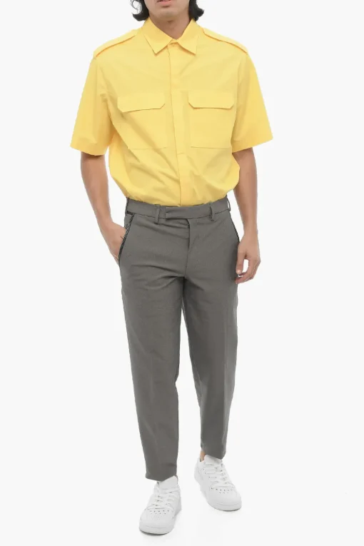 Pantaloni Slim Fit a Vita Regolare con Passanti>Neil Barrett Best