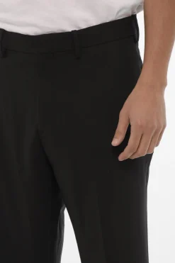 Pantaloni Slim Fit in Tinta Unita con Passanti>Neil Barrett Outlet