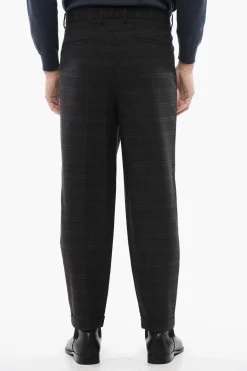 Pantaloni SPICA a Doppia Pince e Orlo con Risvolto></noscript>AllSaints Outlet