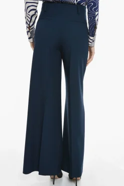Pantaloni Straight Fit A Vita Alta>Super Blond Discount