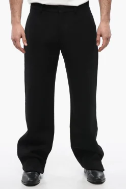 Pantaloni Straight-Fit In Lana>Off-White Fashion