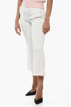 Pantaloni Svasati con Zip Laterale>EDRA Online