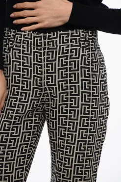 Pantaloni Svasati in Lana A Vita Bassa>Balmain New