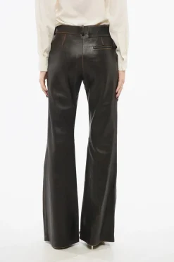 Pantaloni Svasati in Nappa>Loewe Sale