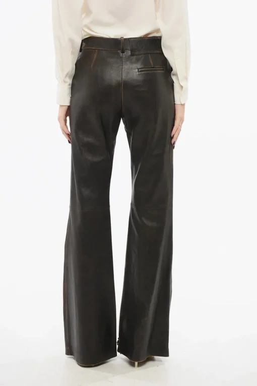 Pantaloni Svasati in Nappa>Loewe Sale